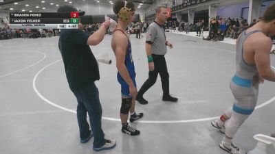 138 lbs Cons. Semis - Braden Perez vs Jaxon Felker, Bear Cave