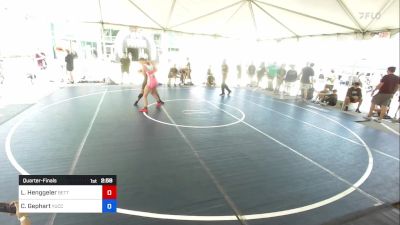 145 kg Quarterfinal - Lindsay Henggeler, Betterman Elite vs Chanelle Gephart, Yucca Valley