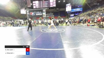 160 lbs Rnd Of 64 - Adrian De Leon, California vs Jack Sherrell, Nebraska