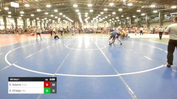 126 lbs Rr Rnd 1 - Raymond Adams, Vougars vs Sebastian Ortega, Triumph Blue