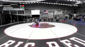 141 lbs Cons. Round 2 - John Naparano, Ithaca vs Kyle Gidman, Springfield