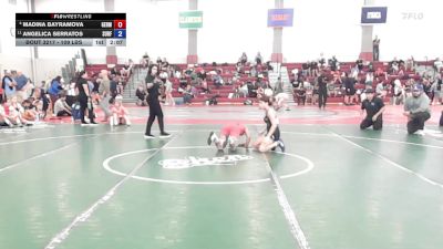 109 lbs Semifinal - Madina Bayramova, Germany vs Angelica Serratos, Surfside X