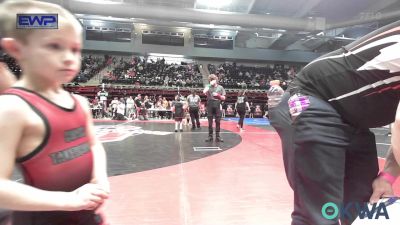 46 lbs Round Of 16 - Jenson Sisco, Owasso Takedown Club vs Henry Hicks, Morris Wrestling Association