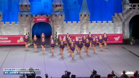 St. John's University [2026 Division I - Jazz Prelims] 2026 UCA & UDA College Cheerleading and Dance Team National Championship