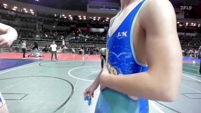 128 lbs Quarterfinal - Logan Podany, Bitetto Trained Wrestling vs Zachary Akers, Centurion