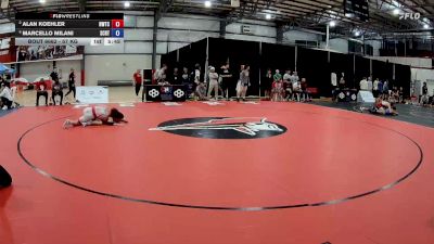 57 kg Cons. Round 7 - Alan Koehler, Nebraska Wrestling Training Center vs Marcello Milani, Spartan Combat RTC/ Titan Mercury Wrestling Club (TMWC)