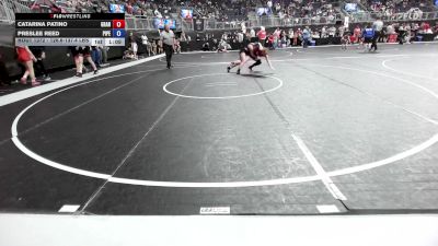 126.6-137.4 lbs Round Of 16 - Catarina Patino, Grantsville vs Preslee Reed, Piper Wrestling Club
