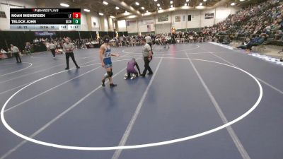157 lbs Finals (8 Team) - Telock John, Grand Island vs Noah Ingwersen, Lincoln East