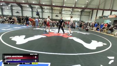 190 lbs Champ. Round 3 - Jasper Armstrong, WA vs Jackson Hallett, WA