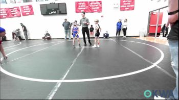 52 lbs Round Of 16 - Foster Barnes, Newcastle Youth Wrestling vs Kye White, Smith Wrestling Academy
