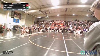 98 lbs Rr Rnd 1 - Chevy LamHo, Wagoner Takedown Club vs Mia Arnold, Sperry Wrestling Club