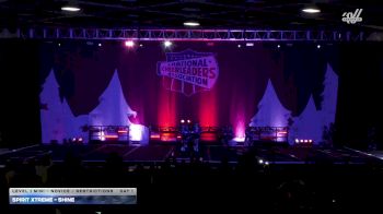Spirit Xtreme - Shine [2025 L1 Mini - Novice - Restrictions Day 1] 2025 NCA Holiday Classic