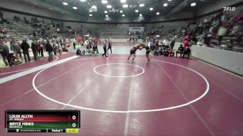 285 lbs 5th Place Match - Louis Allyn, Mt. Vernon vs Bryce Minks, Boonville