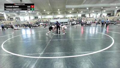 120 lbs Cons. Round 3 - Cayden Bowen, TN Wrestling Academy vs Ronald Griffith 3, Rabbit Wrestling Club