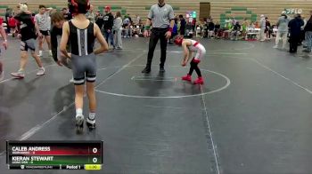 60 lbs Finals (2 Team) - Kieran Stewart, Lions Den vs Caleb Andress, Warhawks