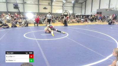 123 lbs Quarterfinal - Amanda Lillie, Mat Demon WC vs Amber Glass, The Wrestling Assylum
