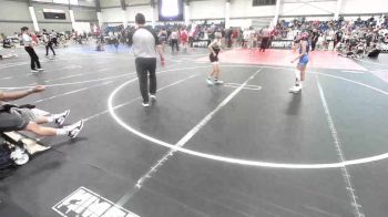 73 lbs Round Of 16 - Javen Garcia, Desert Dogs WC vs Jazz Badillaa, Relentless