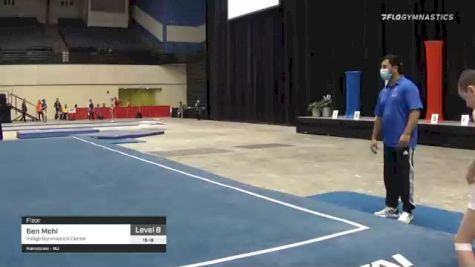 Ben Mohl - Floor, Indigo Gymnastics Center - 2021 USA Gymnastics Development Program National Championships