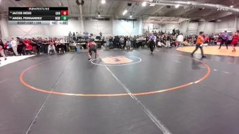 126 lbs Quarterfinal - Angel Fernandez, Widefield vs Jacob Ness, Castle View