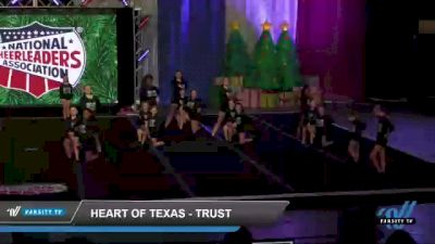 Heart of Texas - Trust [2021 L1 Junior - D2 Day 1] 2021 NCA Holiday Classic DI/DII