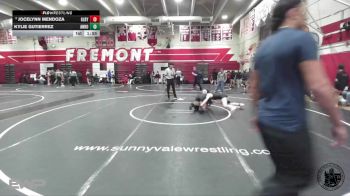 130 lbs Champ. Round 1 - Kylie Gutierrez, Angelo Rodriguez vs Jocelynn Mendoza, Gilroy