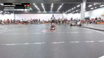 75 lbs Round 4 - Aaron Munoz, Eagle Empire vs Braydon Lopez, Proving Grounds Wrestling