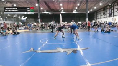165 lbs Allday - Ryan Thompson, RALEIGH AREA WOLFPACK BLACK vs Chase Hughes, GREAT NECK WRESTLING CLUB