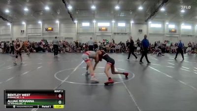 113 lbs Round 1 (4 Team) - Alijah Mohanna, U2 Wranglers vs Bentley West, Phoenix WC 1