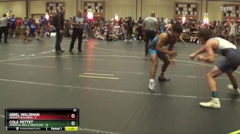 145 lbs Round 1 (6 Team) - Ariel Waldman, Hewlett Bulldogs vs Cole Pettet, American MMA & Wrestling