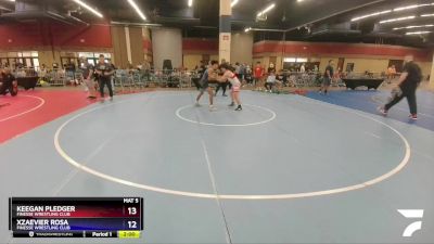 132 lbs Cons. Round 2 - Keegan Pledger, Finesse Wrestling Club vs Xzaevier Rosa, Finesse Wrestling Club