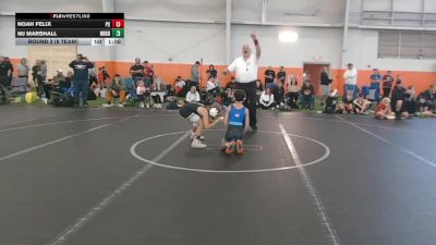 68 lbs Round 2 (8 Team) - MJ Marshall, Neighborhood Wrestling vs Noah Felix, Project X