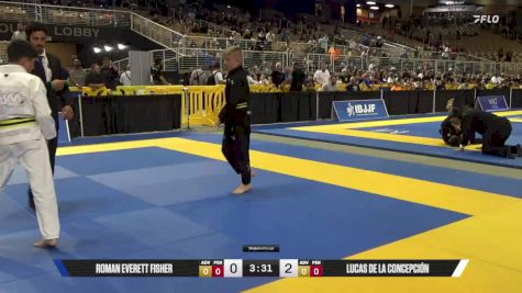 Roman Everett Fisher vs Lucas De La Concepción 2025 Pan Kids Jiu-Jitsu IBJJF Championship