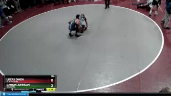 170 lbs Quarterfinal - Lucas Owen, Glacier Peak vs Darion Johnson, Chiawana