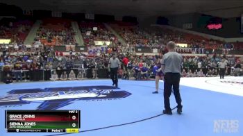 170 lbs Champ. Round 1 - Grace Johns, Minneapolis vs Sienna Jones, Alma-Wabaunsee