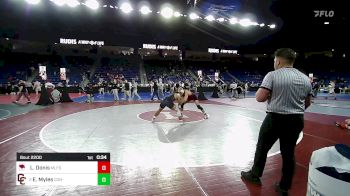190 lbs Quarterfinal - Luke Donis, Milford [MA] vs Edward Myles, Concord-Carlisle