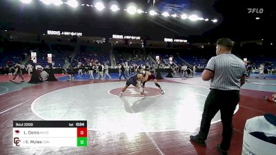 190 lbs Quarterfinal - Luke Donis, Milford [MA] vs Edward Myles, Concord-Carlisle