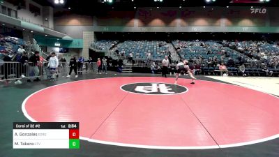 165 lbs Consi Of 32 #2 - Andres Gonzales, Eastern Oregon University vs Mark Takara, Utah Valley