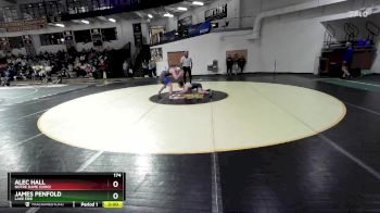 174 lbs Champ. Round 1 - James Penfold, Lake Erie vs Alec Hall, Notre Dame (Ohio)