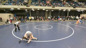 110 lbs Cons. Round 5 - Nevada Wells, Erie vs Shaila Aguirre, Joliet (Central)