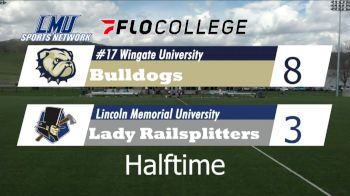 Replay: Wingate vs Lincoln Memorial | Apr 5 @ 12 PM