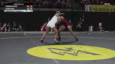 138 lbs Final - Jennifer Soto, Tarleton State vs Alexa Paz, Florida State