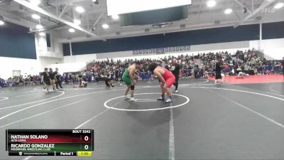 285 lbs Quarterfinal - Nathan Solano, Alta Loma vs Ricardo Gonzalez, Moorpark Wrestling Club