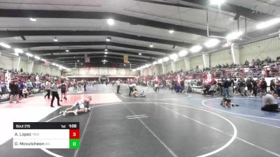 126 lbs Round Of 16 - Aj Lopez, Trinidad Miners vs Owen Mccutcheon, Rio Rancho High School