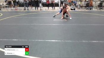 89 lbs Round Of 16 - Ezra Alvarez, Atc vs Santiago Altamirano, Sunnyside WC