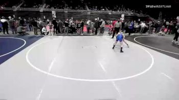 86 lbs Semifinal - Landon Peel, Team Champs vs Wyatt Mason, Touch Of Gold