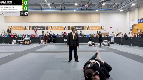 Isla Brooks vs Sara Bustillo 2026 PBJJF Pan American Jiu-Jitsu Championships