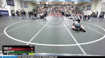 145 lbs Cons. Round 4 - Nate Lee, Cypress vs Ian Buckley, Santiago