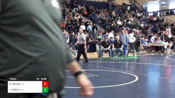 195 lbs Consolation - Seth Kuhns, Connellsville vs Jason Sine, Notre Dame Green Pond