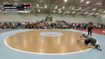 144 lbs Champ. Round 3 - Mormon Jordan, Bennett vs Samuel Trujillo, Abraham Lincoln