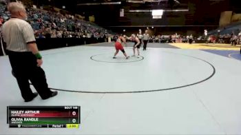 190 lbs Quarterfinal - Alison Coykendall, Salina Central vs Breanna Neal, Kansas City-Washington